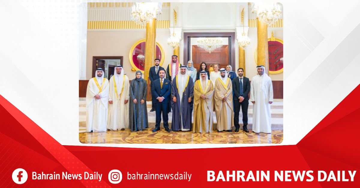 HM King receives senior royals, officials, citizens, and achievers image