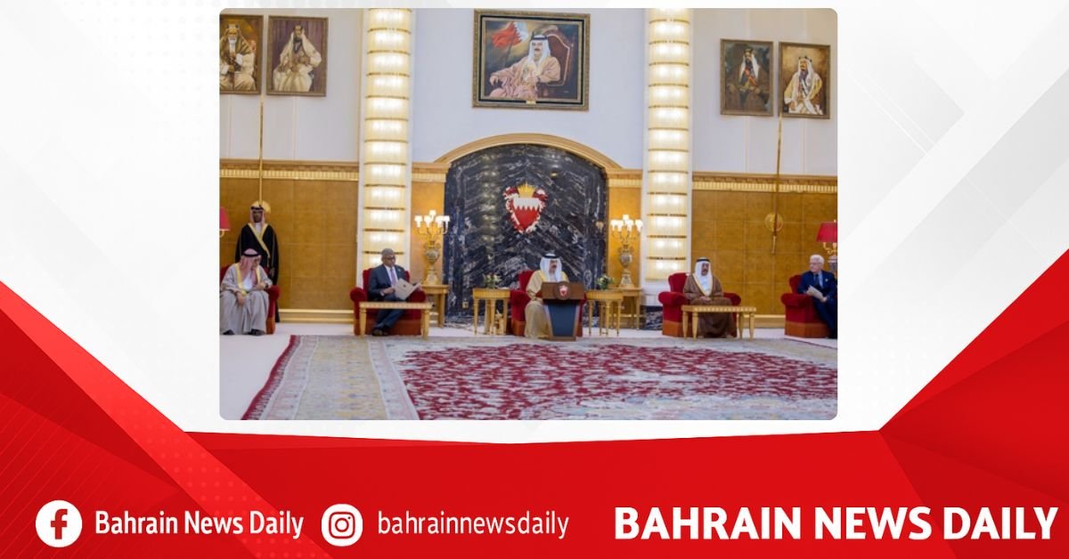 HM King receives senior participants in King Hamad Forum for Justice image