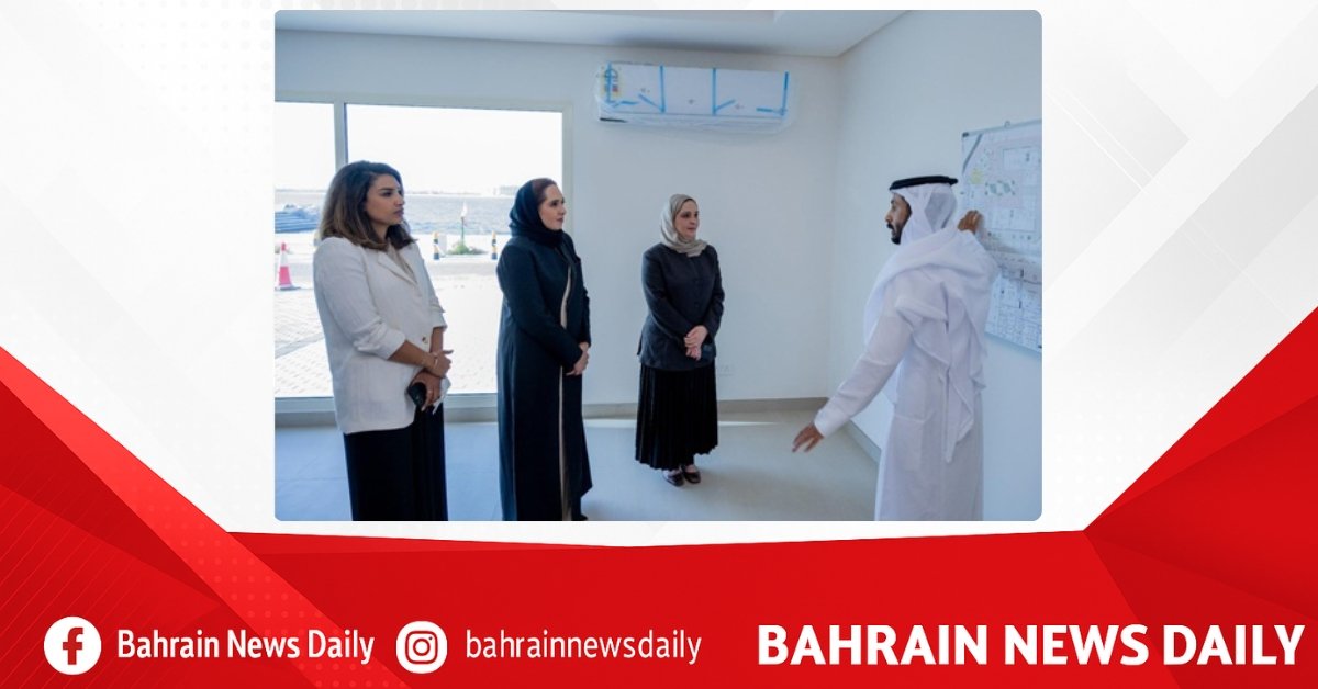 Housing Minister reviews progress of East Hidd residential towers image