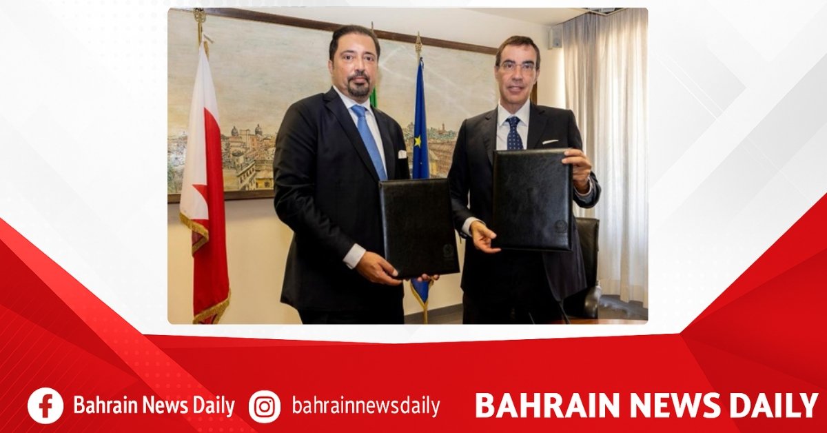 As part of HRH the Crown Prince and Prime Minister’s official visit to Italy; Bahrain, Italy sign joint declaration to boost customs cooperation image
