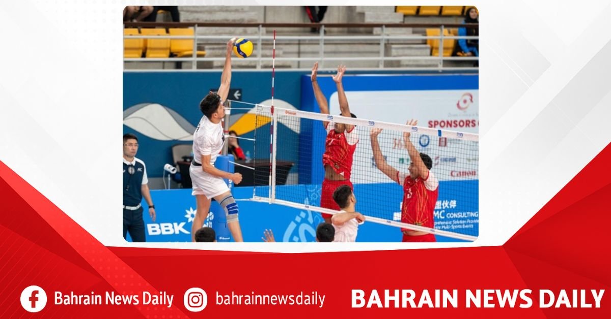 Bahrain volleyball team loses to Pakistan at Asian Youth Games image