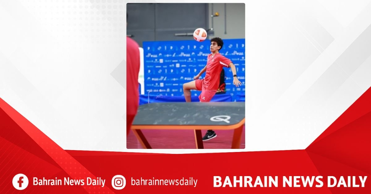 Bahrain's Ahmed Sharif starts Asian Youth Teqball with three victories images