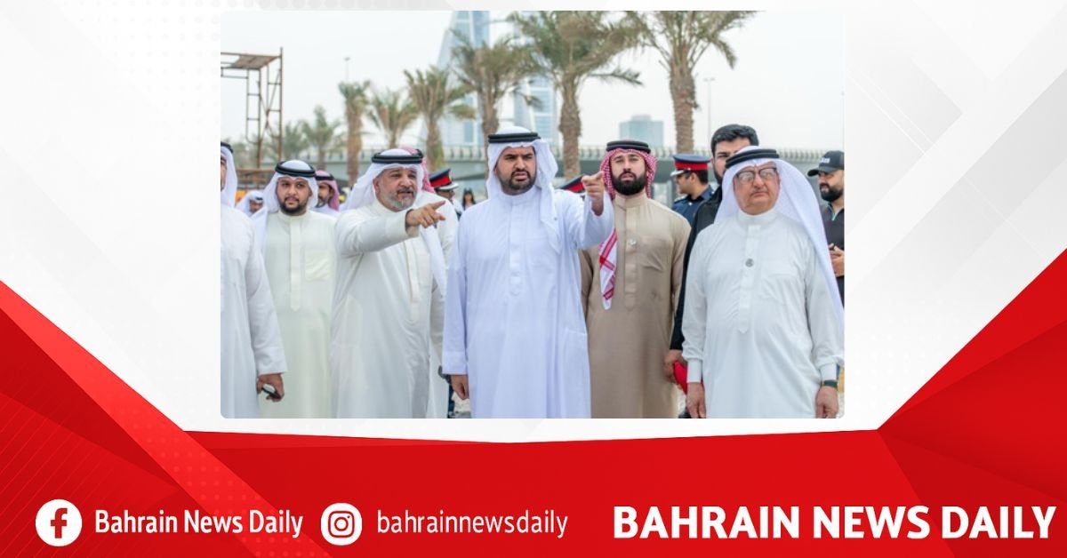 HH Shaikh Isa bin Ali inspects venue for FIBA 3x3 World Tour Final in Manama image