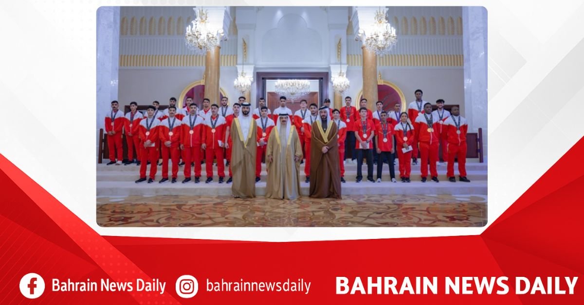 HM King receives senior royals, top officials, citizens, and sports achievers image