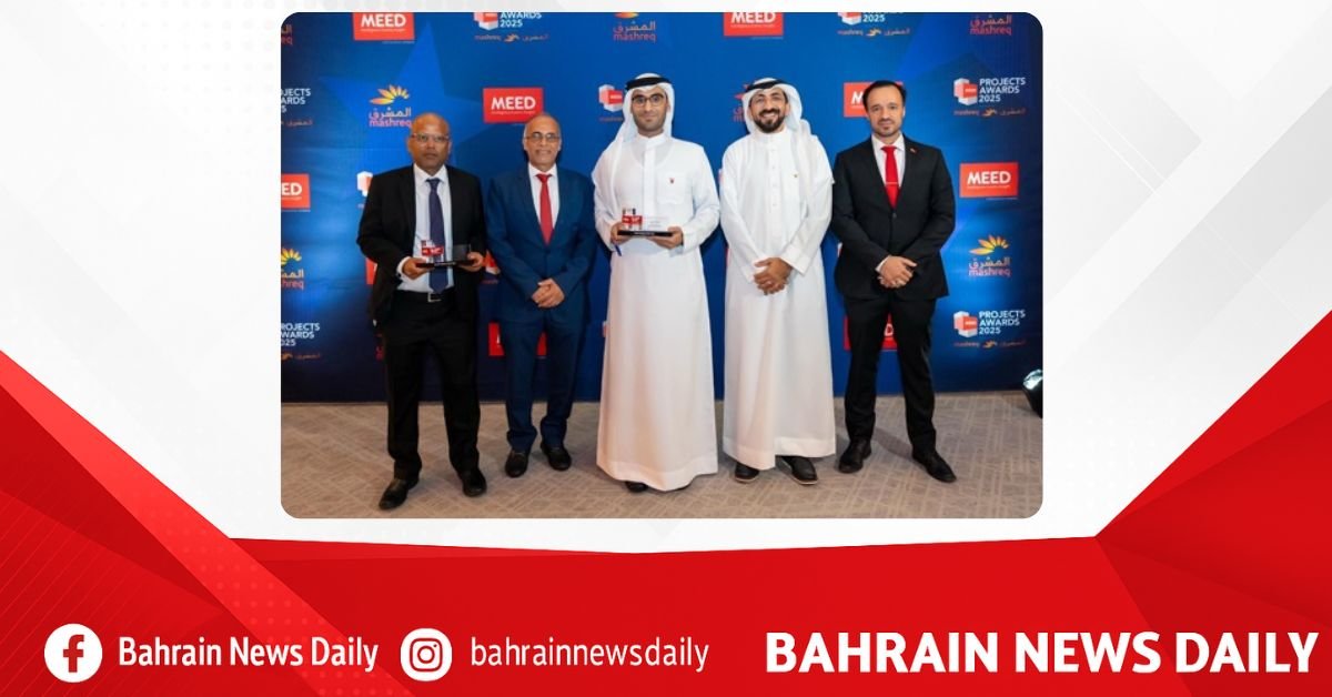 Works Ministry wins MEED Award for Muharraq Ring Road as Best Roads Project in MENA image