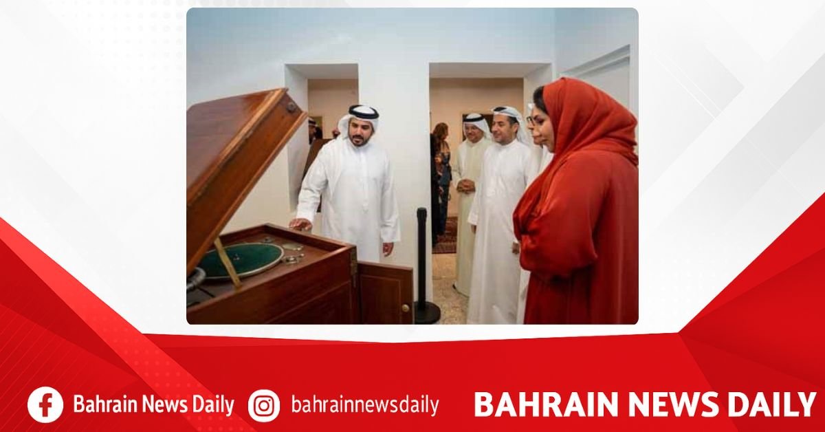 HH Shaikh Mohammed bin Salman bin Hamad Al Khalifa attends the launch of the Muharraq Nights Festival image