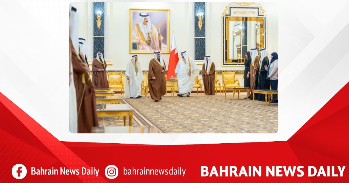 HRH the Crown Prince and Prime Minister meets with several newly appointed directors across government entities