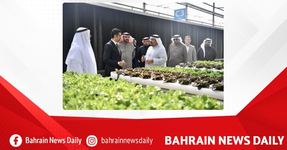 Agriculture Minister visits Dar Aqua Aquaponic Farm