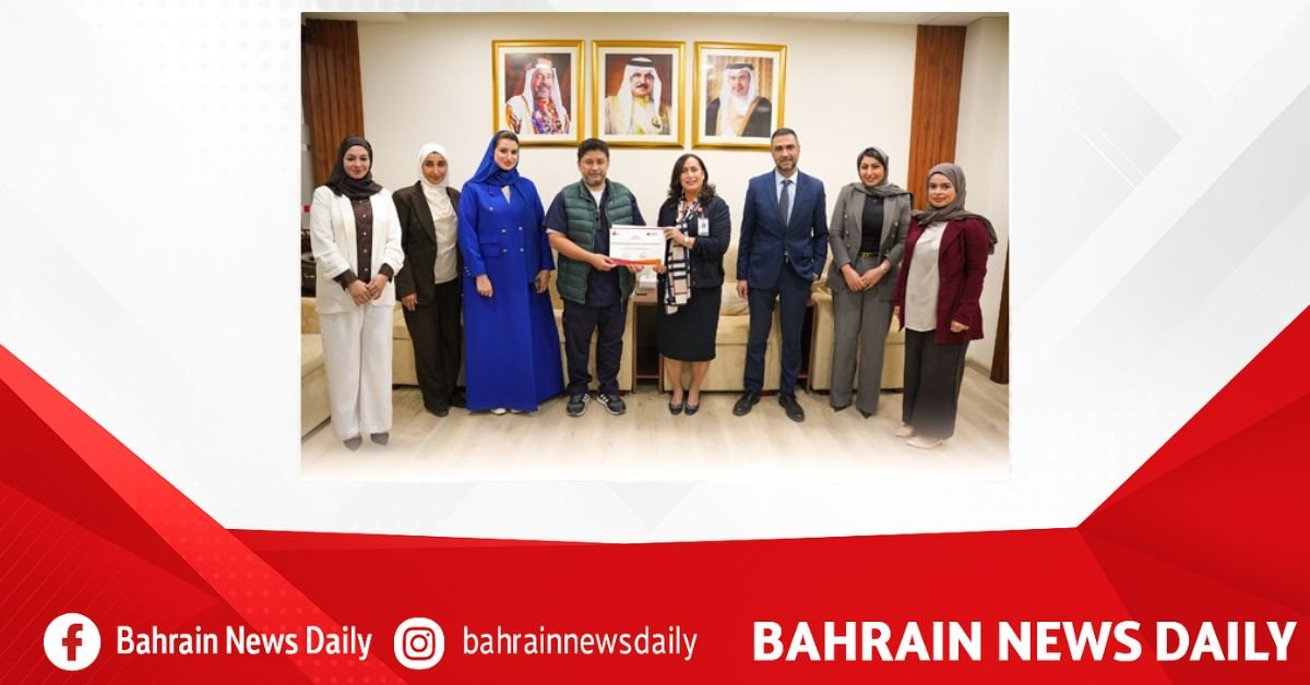 Government Hospitals CEO receives Training and Development staff of Yusuf bin Ahmed Kanoo Centre for Continuing Education
