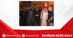 Chief of Police, Capital Governor inspect homes affected by drone debris in Sitra